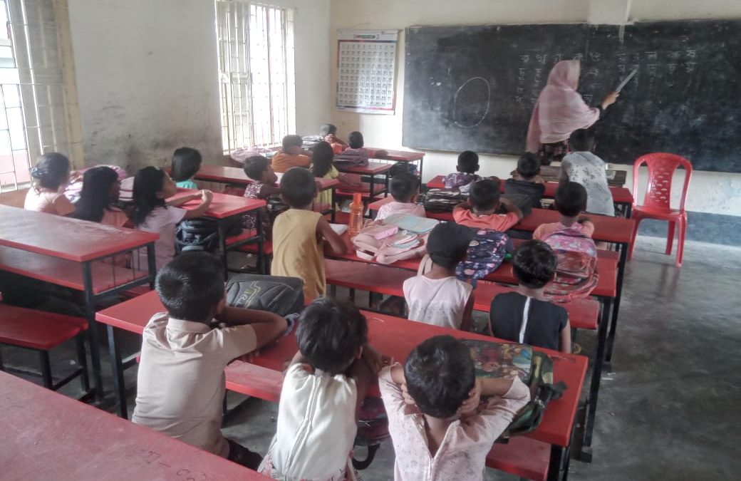 শিক্ষা সহায়তা কেন্দ্র পরিদর্শন
