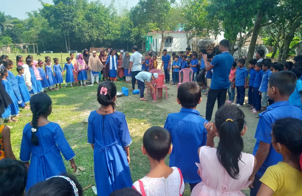 বিশ্ব হাত ধোয়া দিবস পালন