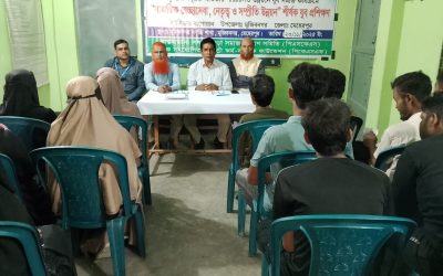 “সামাজিক স্বেচ্ছাসেবা,নেতৃত্ব ও সম্প্রীতি উন্নয়ন” শীর্ষক যুব প্রশিক্ষণ